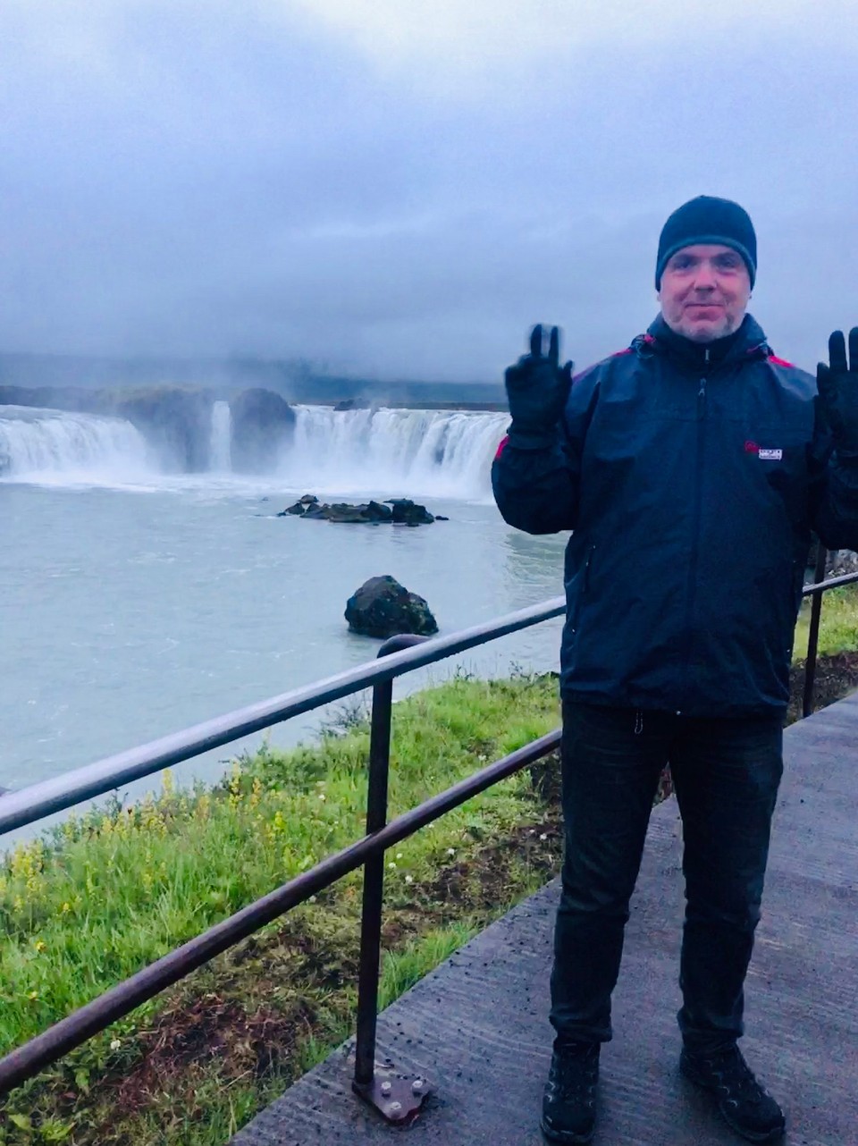 Island - Þingeyjarsveit - Selbst Ulli ist in Poser Laune...🥰