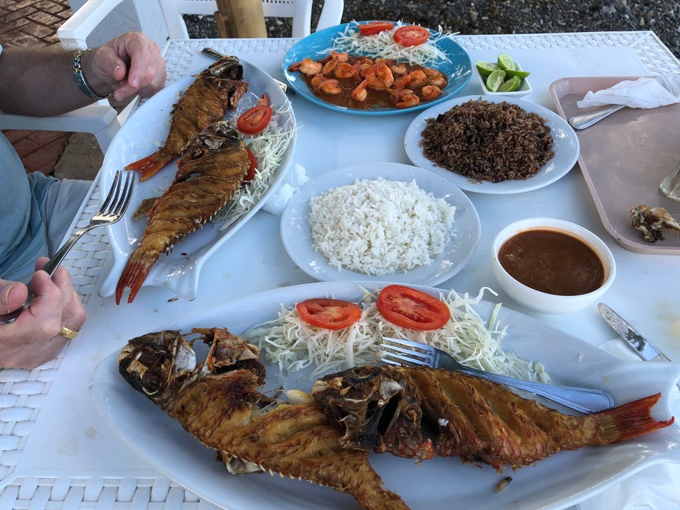 Dominikanische Republik - Miches - Lunchtime am Meer in Miches