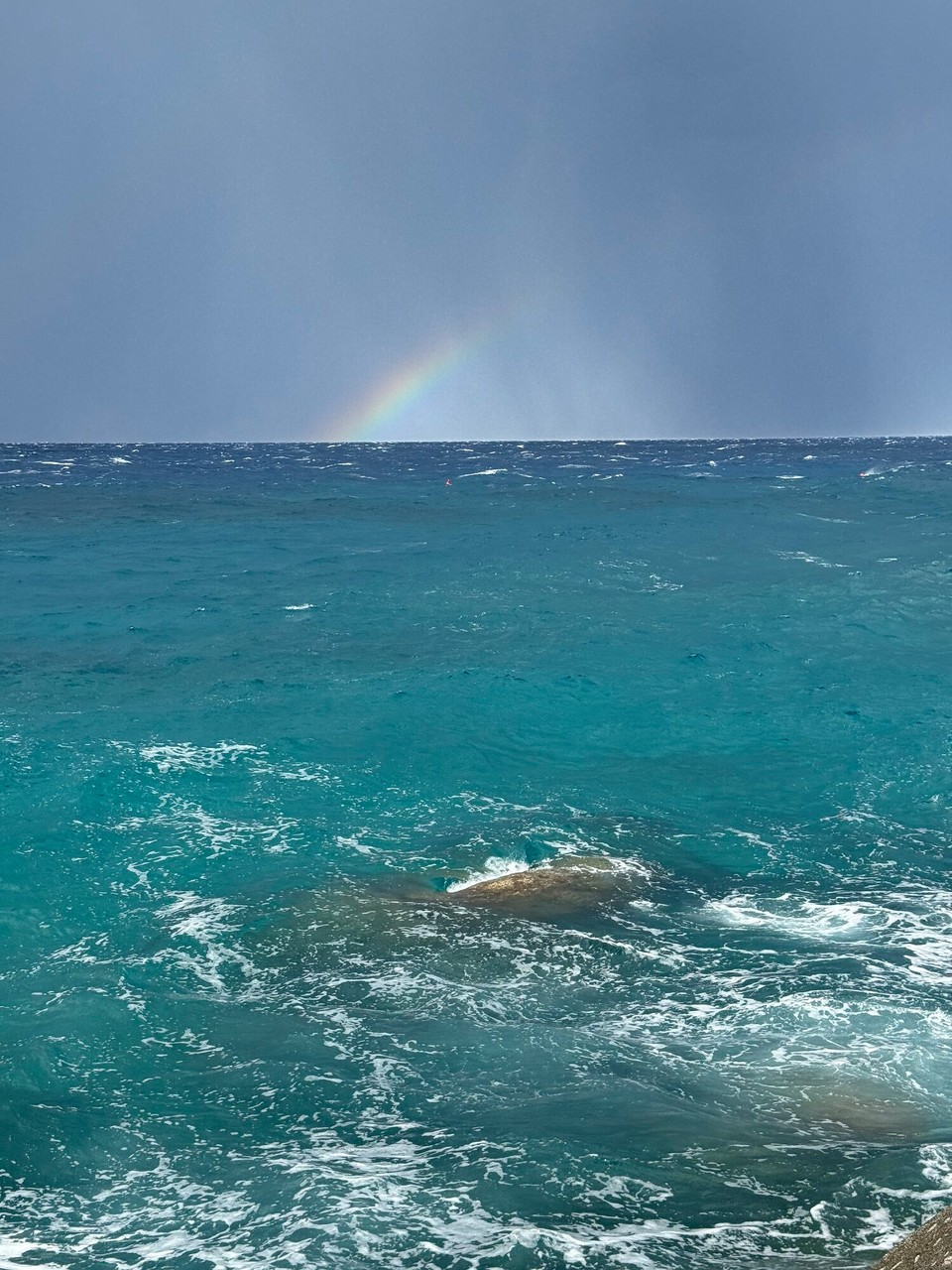 Italien - Marciana - Rechts der Regenbogen…..