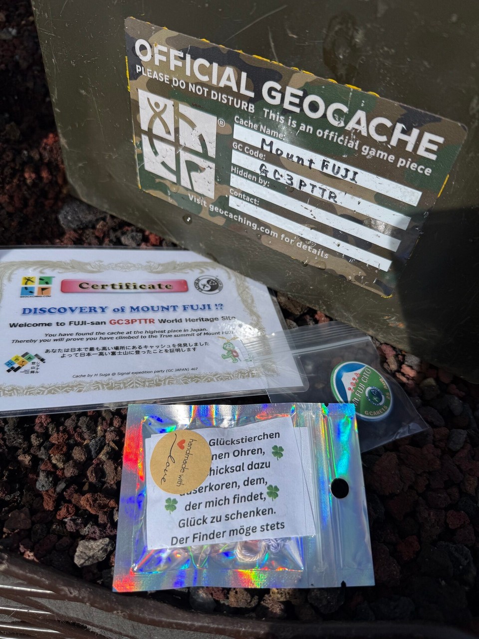 Japan - Hakone - Geschenke gab es auch noch