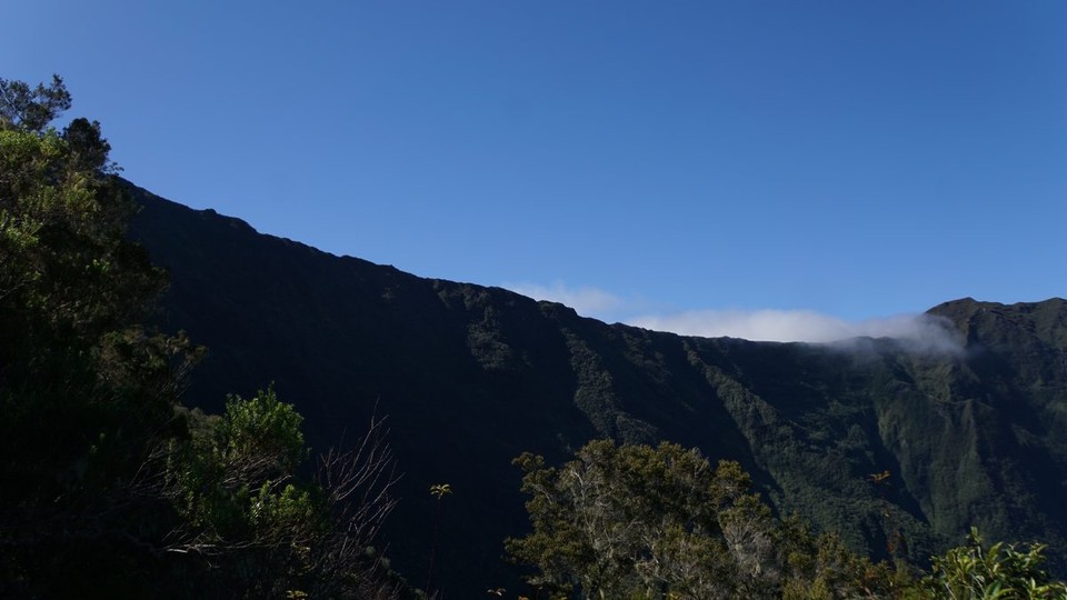 Réunion - Salazie - Die Wand!