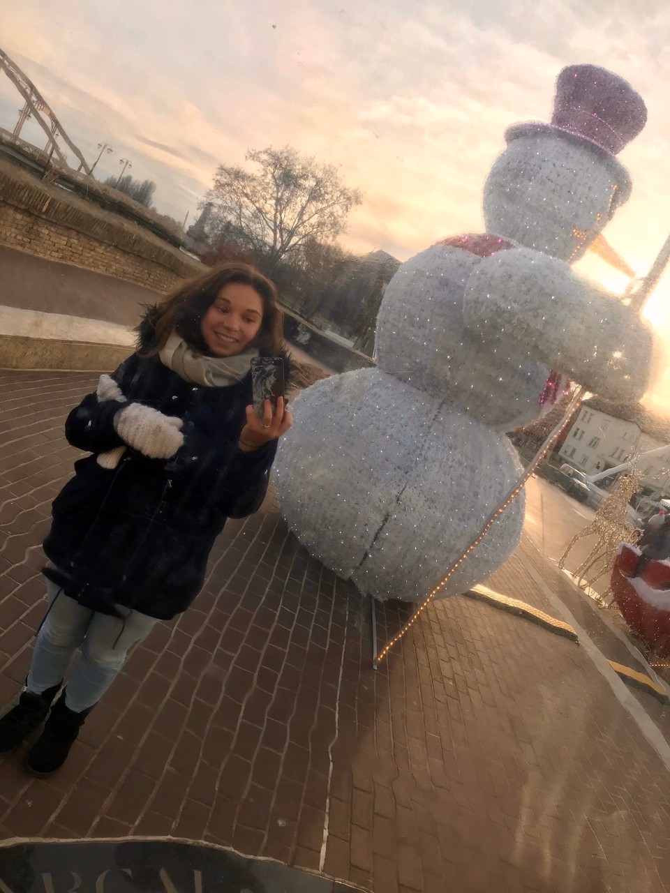 Ungarn - Győr - Mr. Snowman