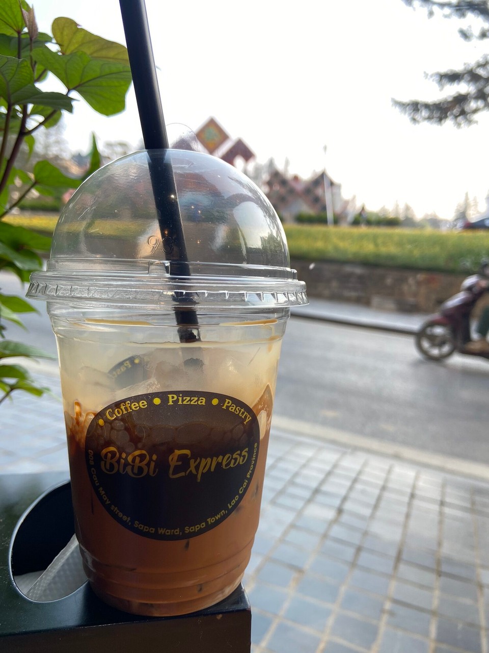Vietnam - Sa Pa - Since I stepped Vietnam land, I woke up with Vietnamese coffee and slept with Vietnamese beer. 
Vietnamese coffee is very strong in small amount. I like to have it with ice even in the early morning. 