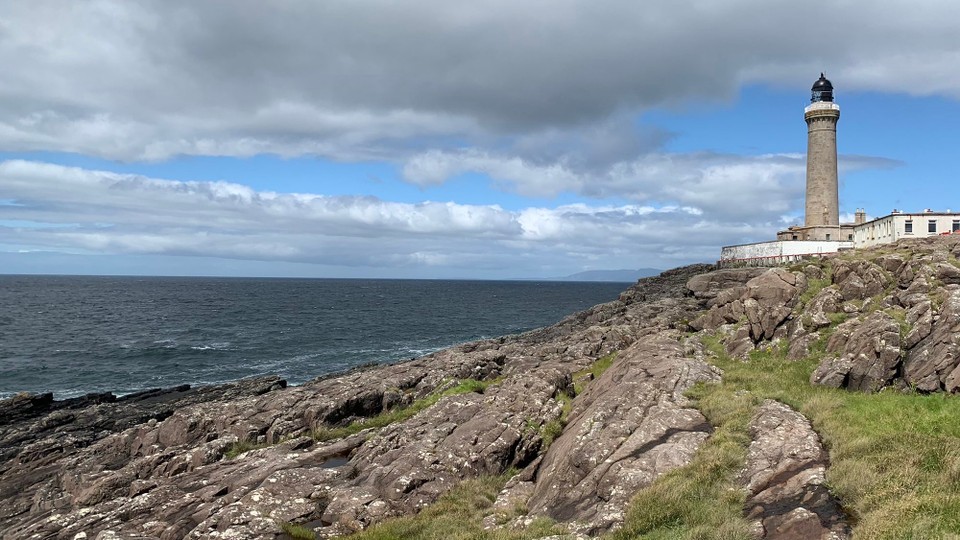 Vereinigtes Königreich - Acharacle - Ardnamurchan Lighthouse ligt praktisch am weschtlechschte Punkt vom britische Feschtland. 