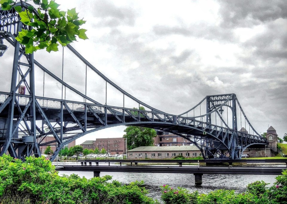 Germany - Wilhelmshaven - Kaiser Wilhelm Brücke - Wilhelmshaven