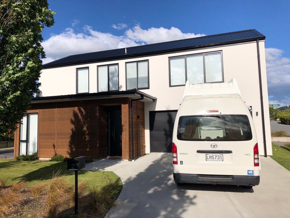 Neuseeland - Wanaka - Unser Haus für die nächsten zwei Nächte (Luxury on Kapuka, Kapuka lane 2, Wanaka).