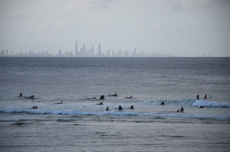 Australien - Coolangatta - Warten auf die Welle