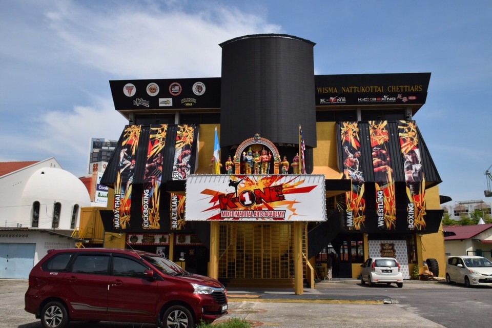 Malaysia - Georgetown - Gegenüber von unserem Hotel.