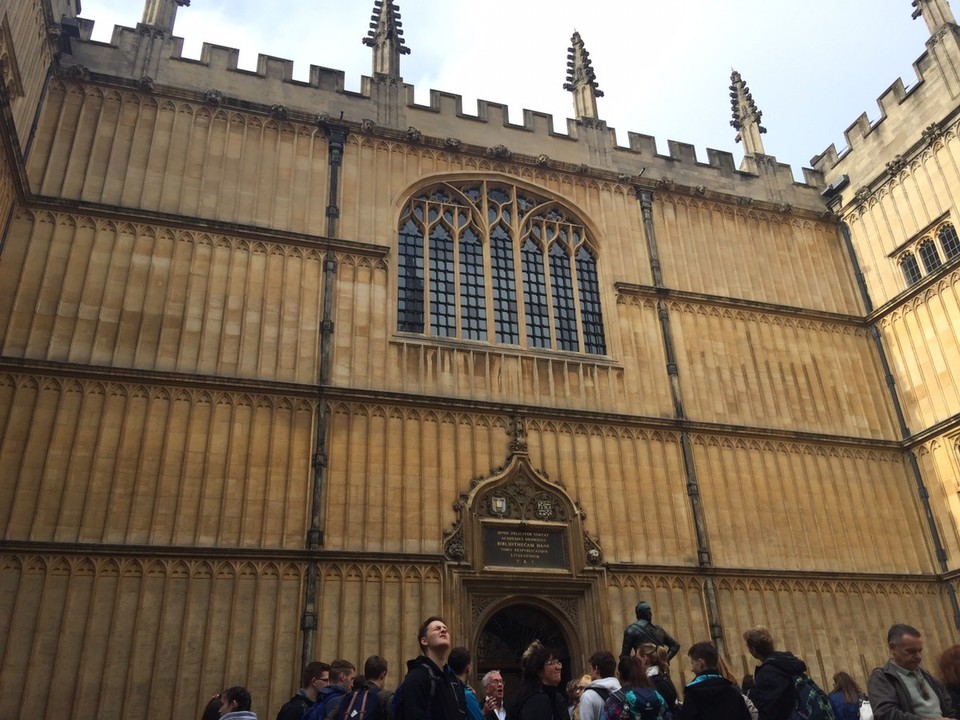  - United Kingdom, Oxford - Bodleian Library, Divinity School. Site of Harry Potter Hogwarts Library. 