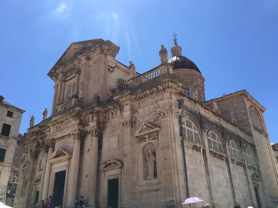 Kroatien - Župa Dubrovačka - Tolle Kirche/ Kathedrale 