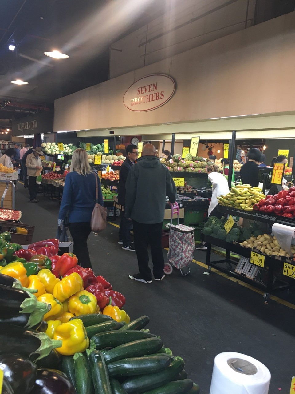 Australien - North Haven - Wir lieben den Foodmarkt in Adelaide! Im Parkhaus kann man sogar 1 Stunde kostenlos parken.