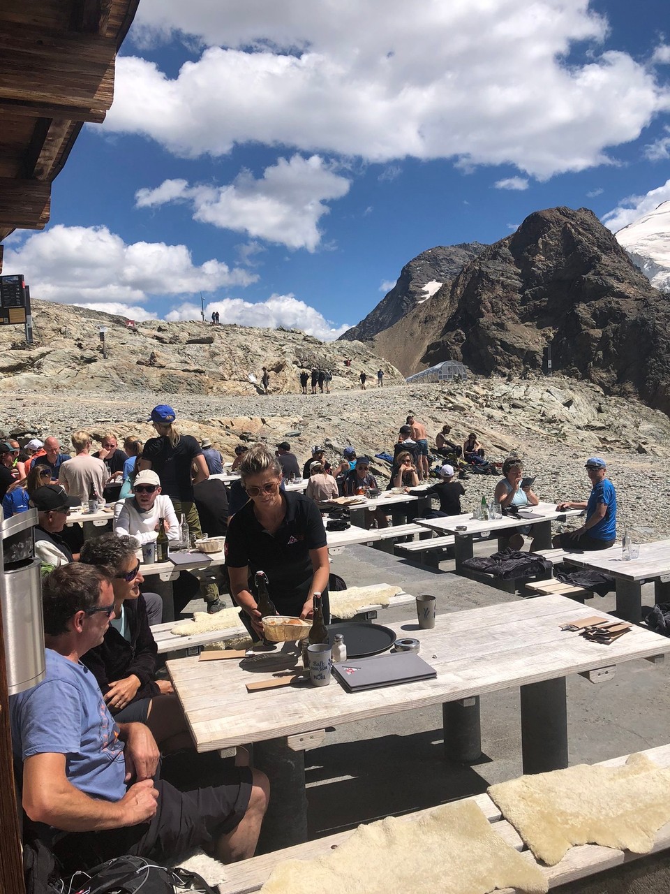 Schweiz - Pontresina - Restaurant Bergstation Diavolleza