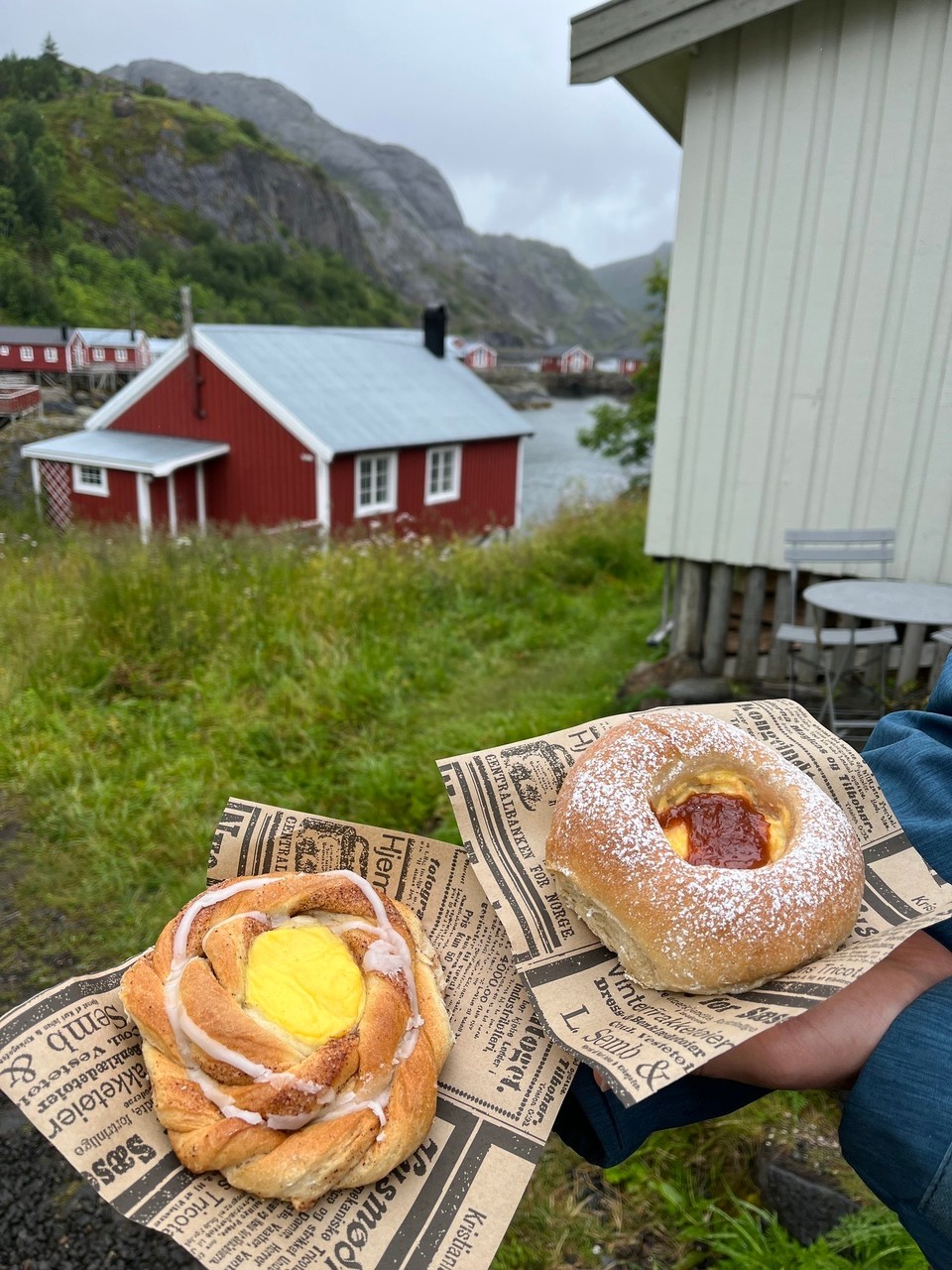 Norwegen - Ramberg - Unsere Leckereien