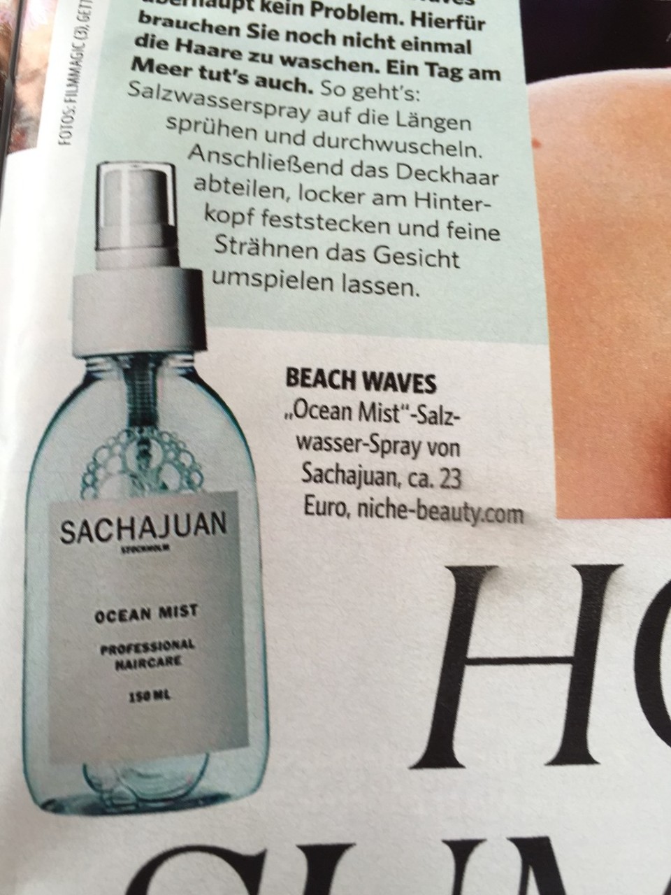 Kroatien - Zadar - Ich liege mit meinem ungepflegten Look voll im Trend. Salzwasserspray für 23 Euro die Flasche. Mädels, wieviele Flaschen soll ich euch mitbringen?