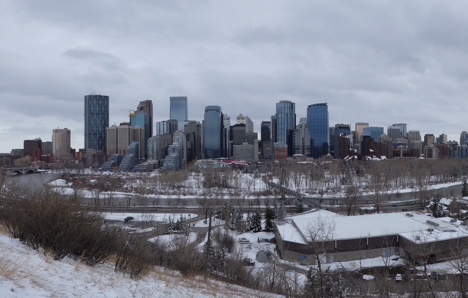 Canada - Calgary - Calgary from across the river