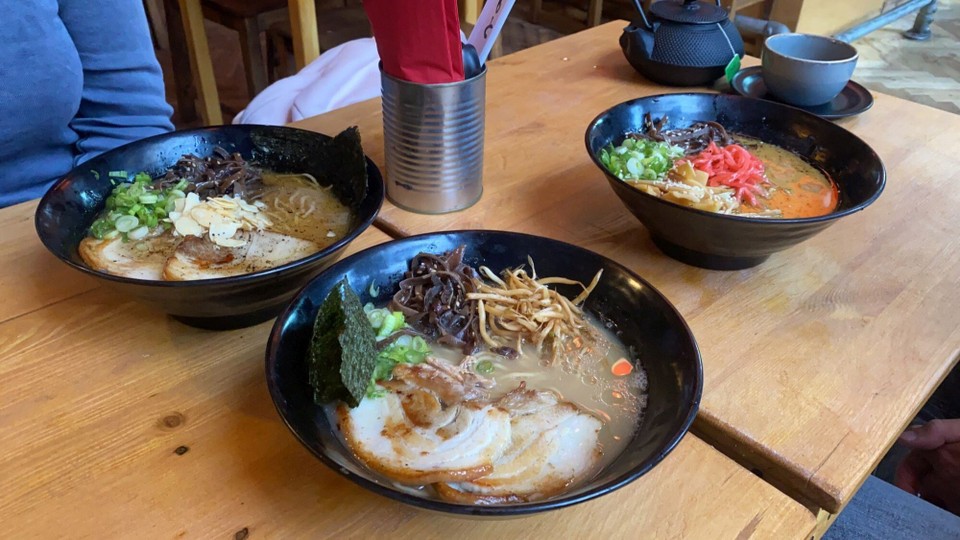 Vereinigtes Königreich - Glasgow - Ramen-Suppe