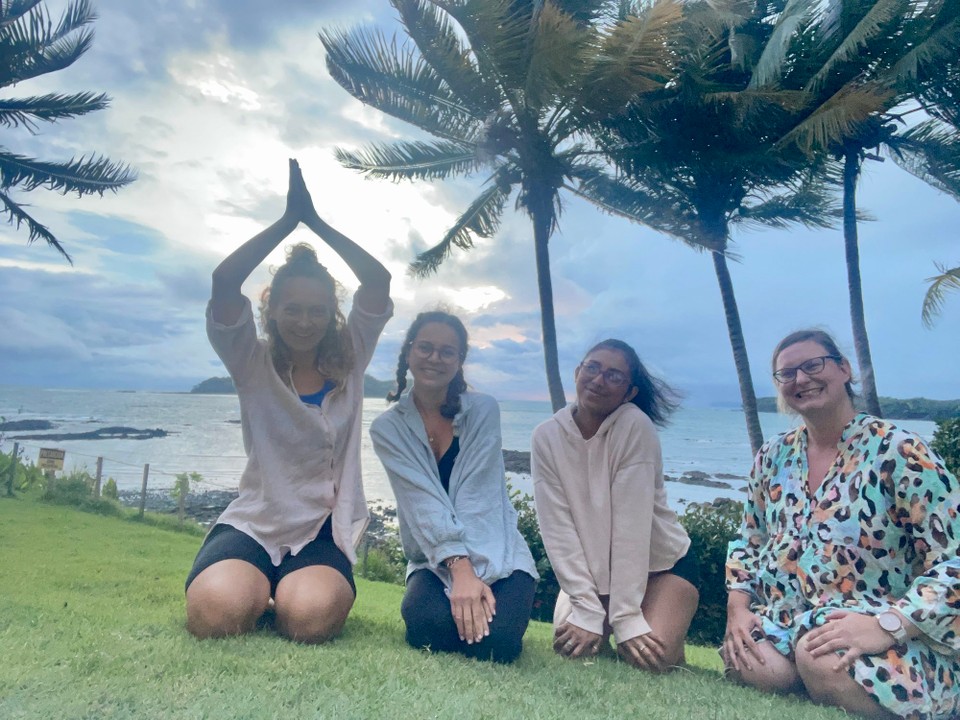 Panama -  - Am Abend gab es noch eine Sunset-Yoga-Session 🧘🏽‍♀️ 