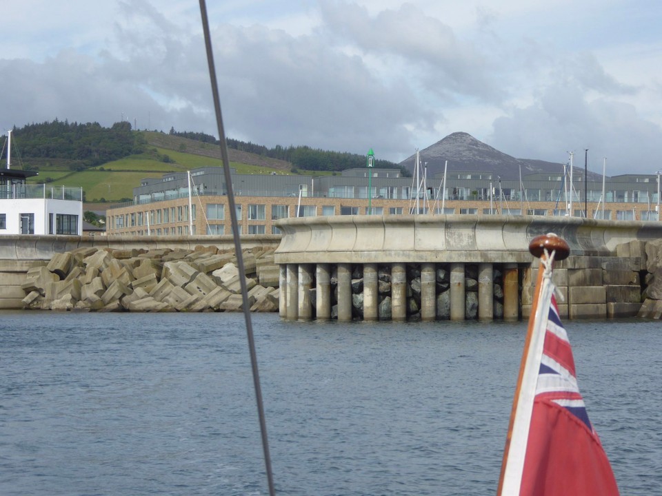 Ireland - Arklow - Leaving Greystones Marina.