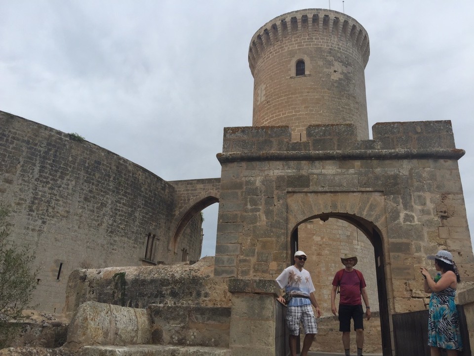  - Spain, Palma de Mallorca - Castell de Bellver entrance. 