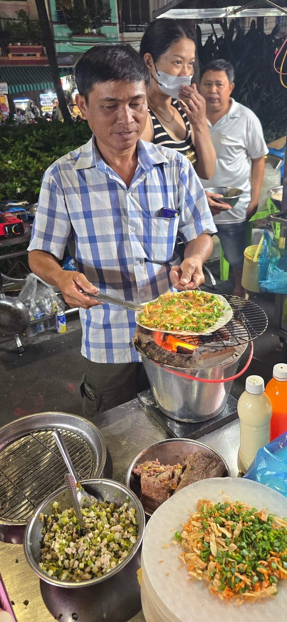Vietnam - Can Tho - Food at the night market