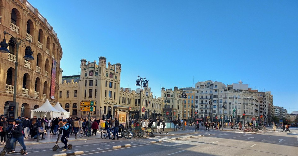 Spanien - Valencia - Der Bahnhof von Valencia