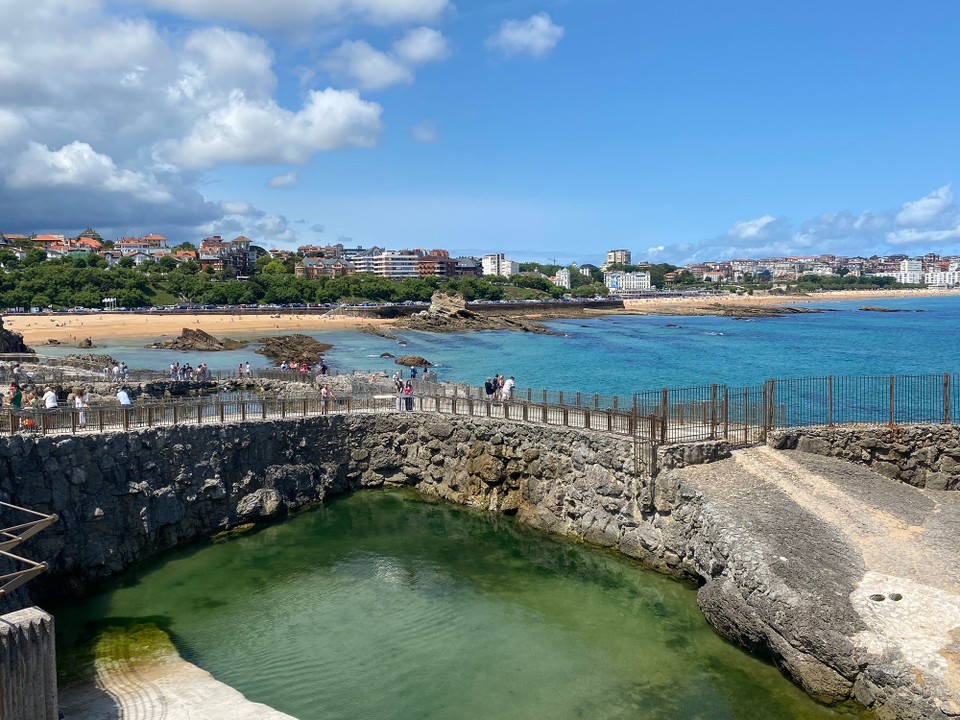 Spanien - Santander - Manchmal schwimmen hier auch Robben