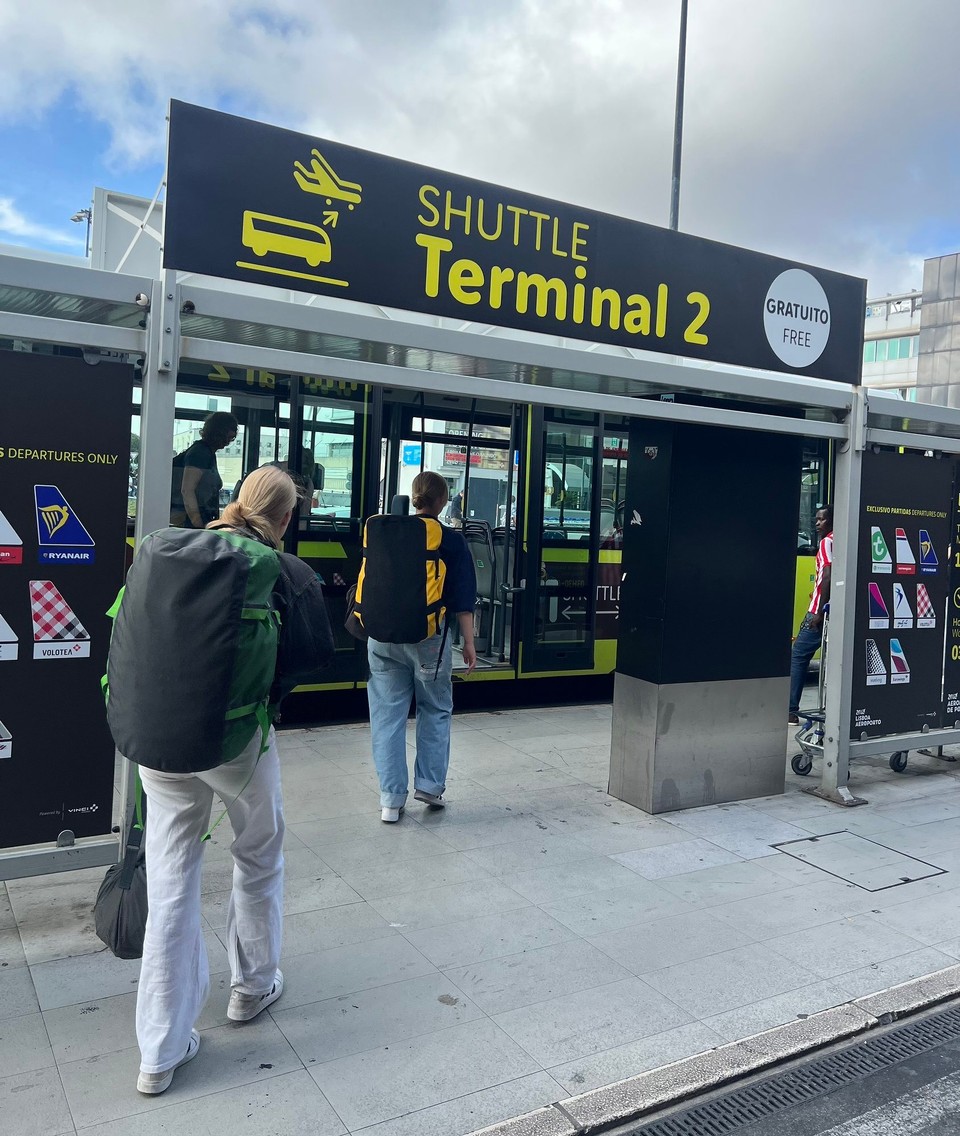 Portugal - Lissabon - Terminal 2 … auf geht’s! 