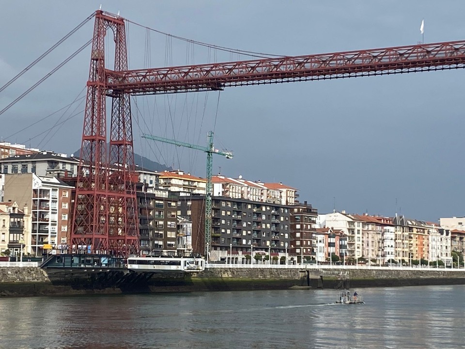 Spanien - Muskiz - Fähre endlich in Sicht