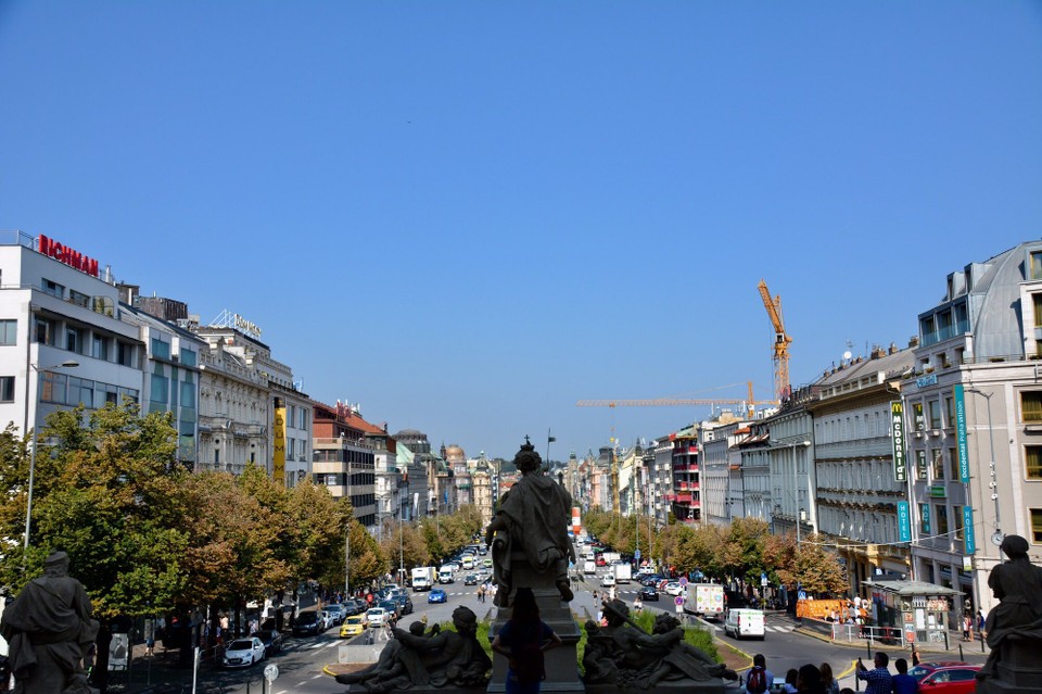 Tschechische Republik - Prag - Blick vom Nationalmuseum