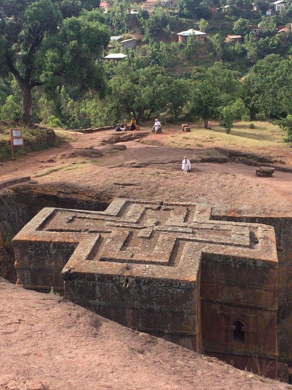 Äthiopien - Lalibela - Die berühmteste Kirche, St. Georg 