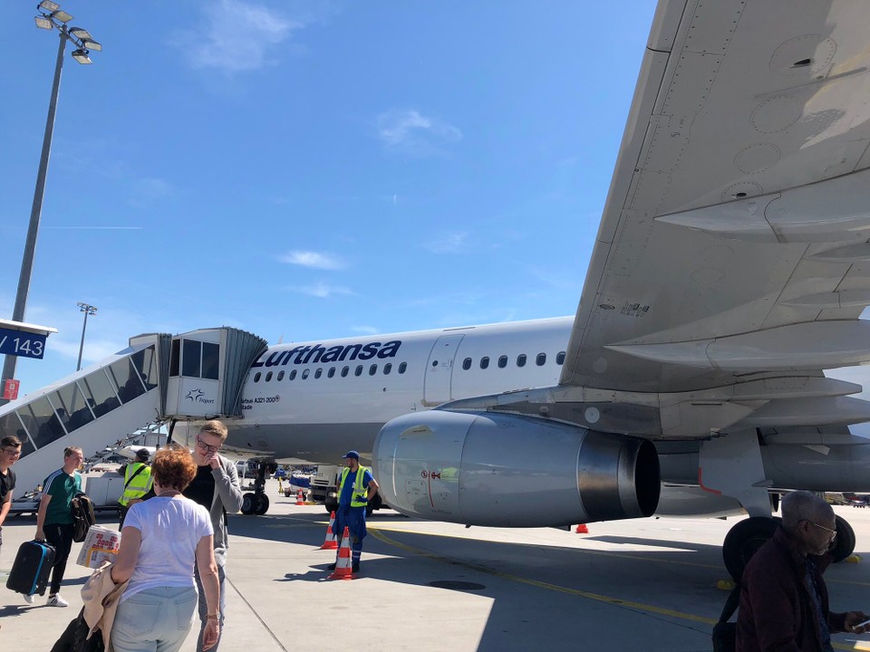 Deutschland - Frankfurt am Main - Mein Flugzeug von außen