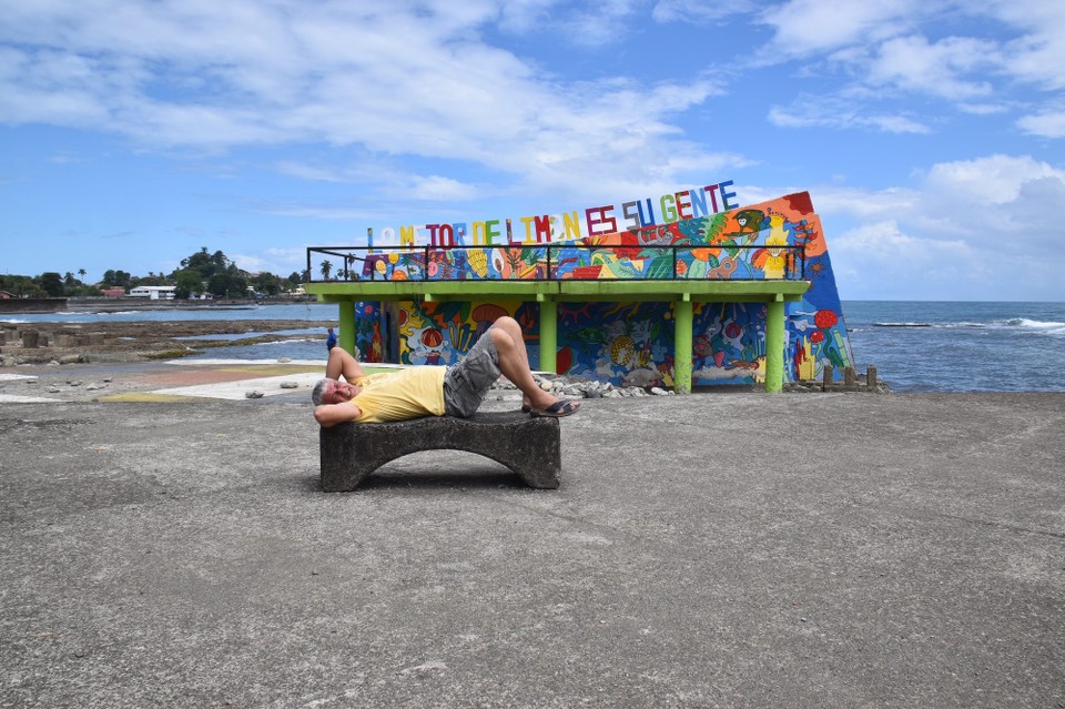Costa Rica - Sarapiquí - Erst mal vom Stau entspannen, für 200 km braucht man hier ca. 4 Stunden.