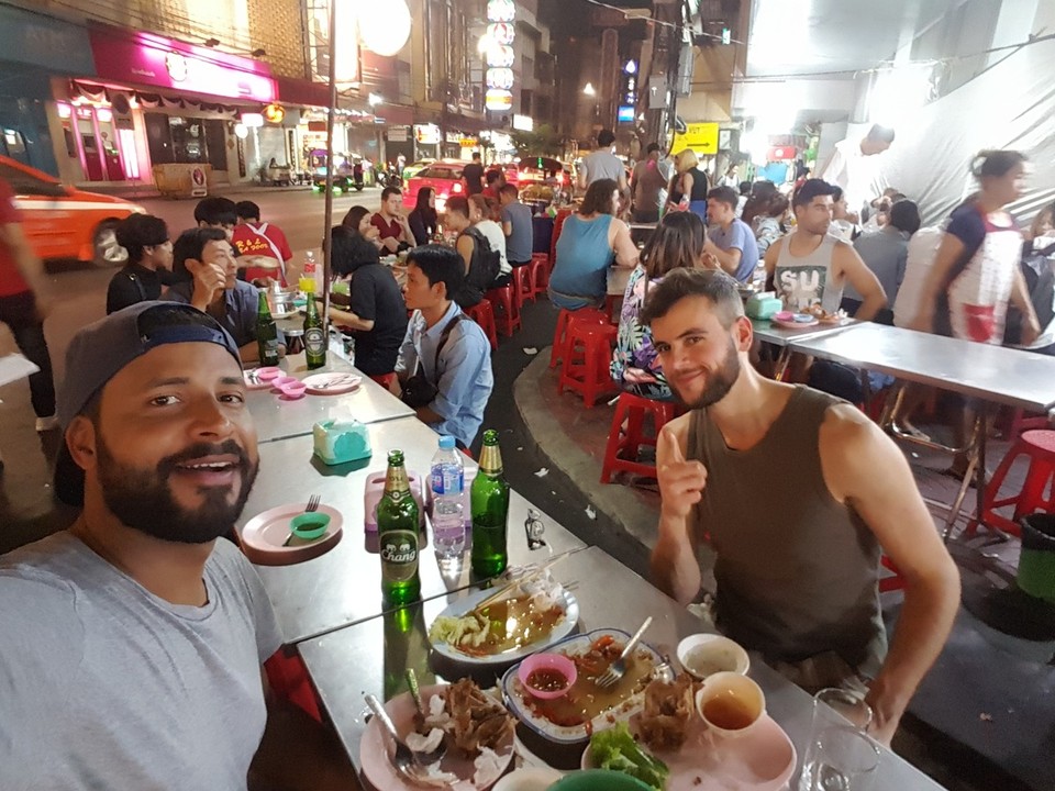 Thailand - Bangkok - Richtig leckeres Restaurant. Streetfood wohl eher.....