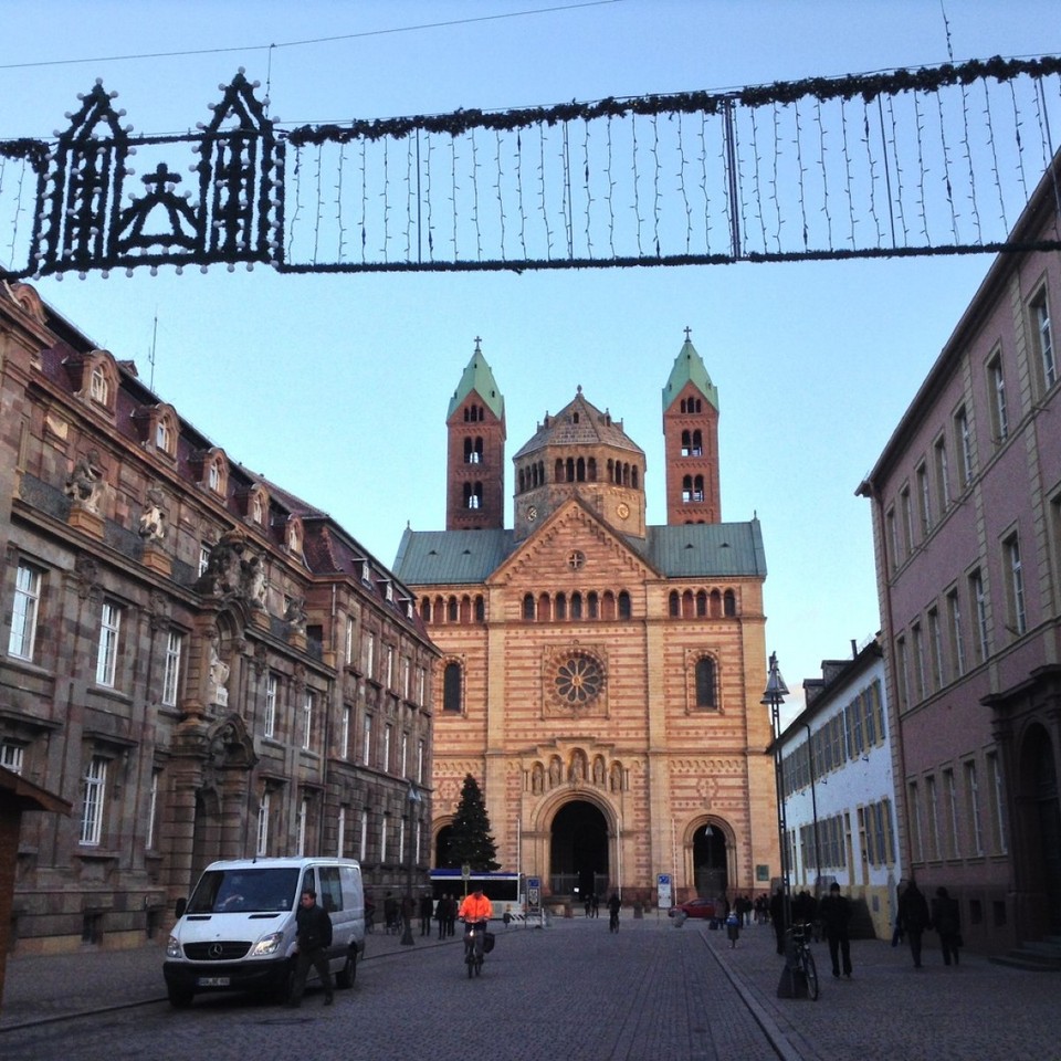 Deutschland - Speyer - ..noch Weihnachtsdeco...