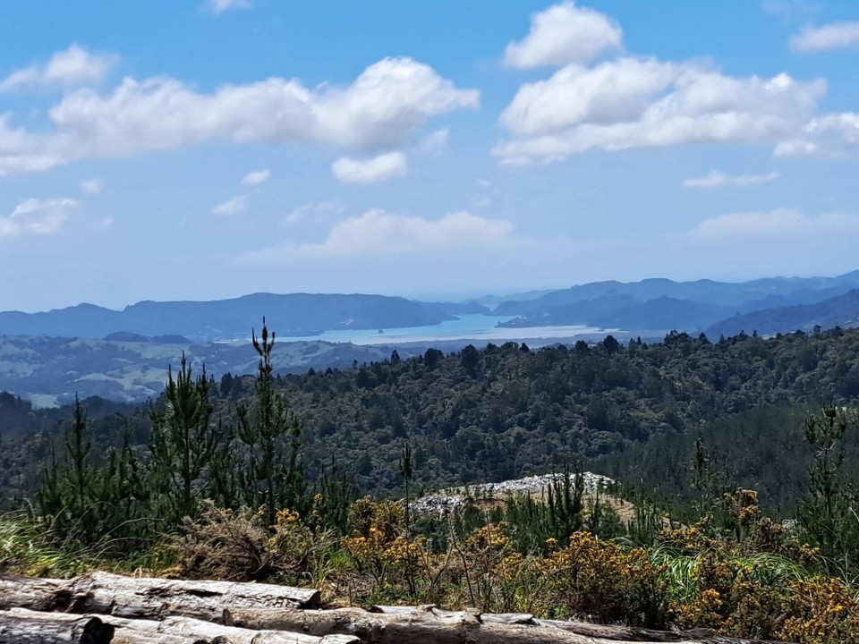 Neuseeland - Kāeo - Sicht bis zum Meer 