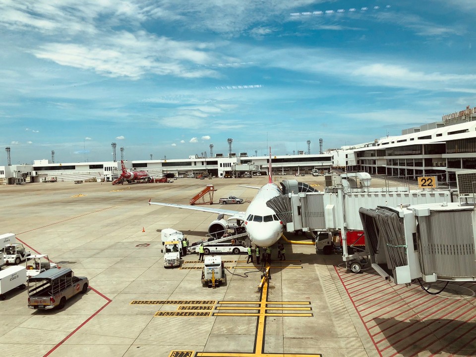 Indonesien - Karangasem - Zwischenstopp in Bangkok (Don Mueang) 