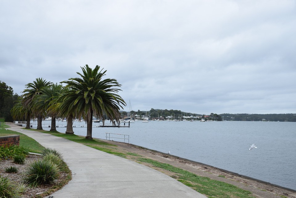 Australien - Lake Macquarie  - Blick auf den See von Toronto aus