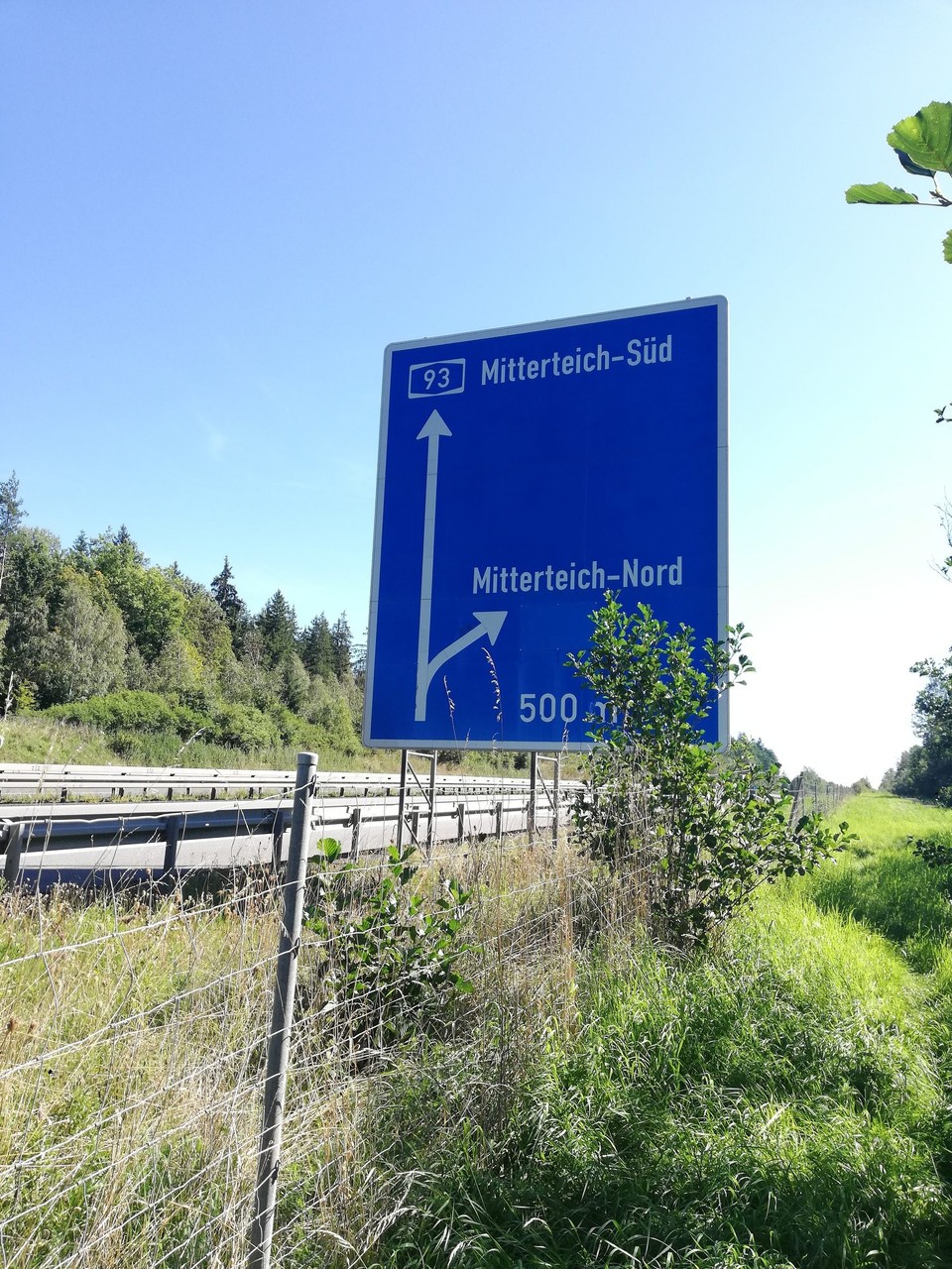 Deutschland - Fuchsmühl - Teilweise direkt neben der Autobahn