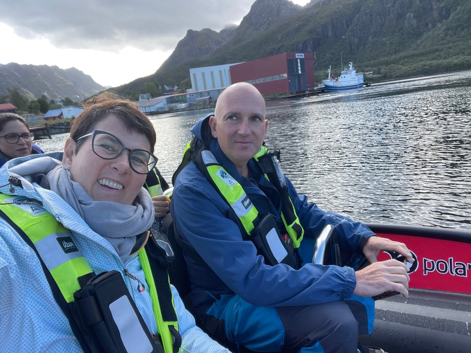 Norwegen - Andenes - Los geht’s mit dem RIB Boot…