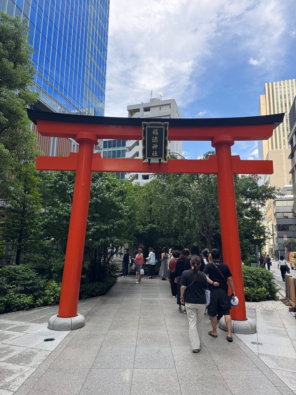 Japan - Chiyoda - Fukutoku Jinja Schrein