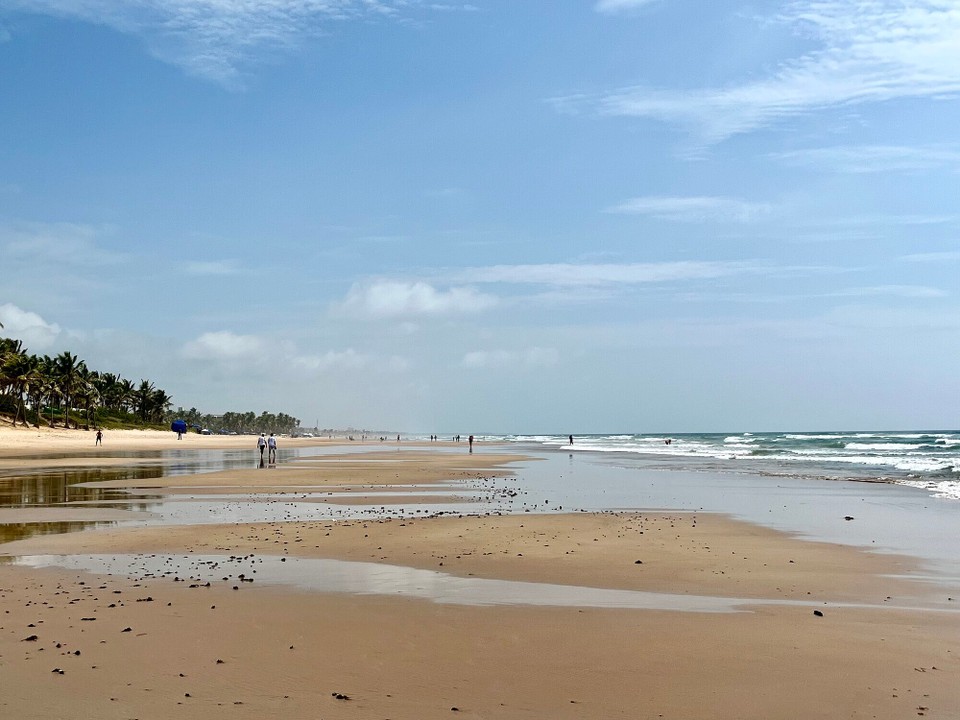 Brasilien - Salvador - Flamengobeach bei Ebbe