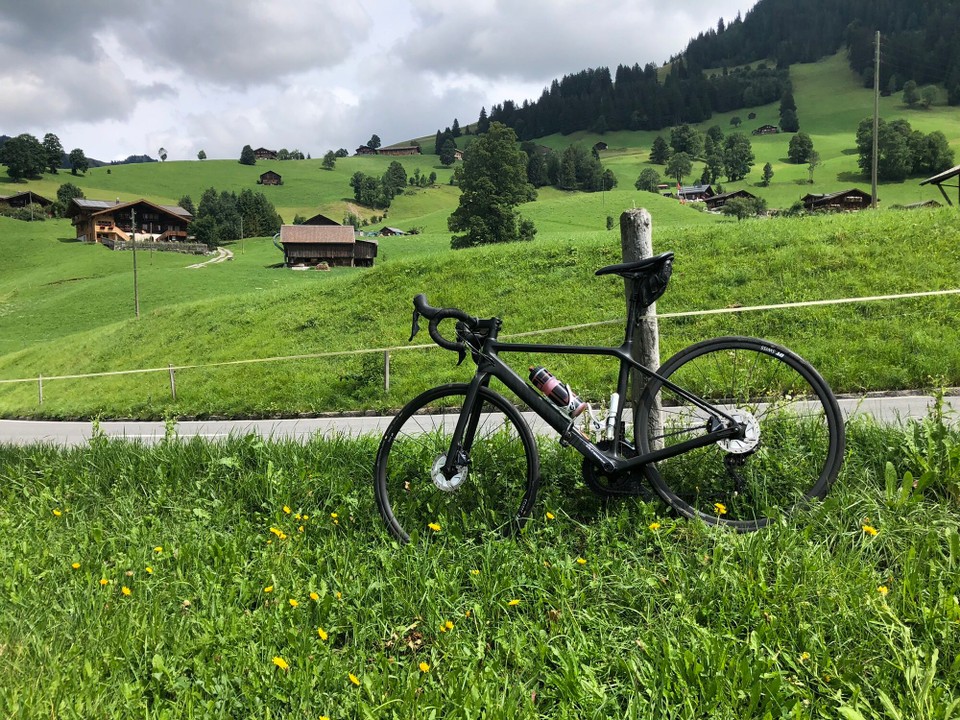 Schweiz - Gstaad - Weiter gehts mit dem Rad von Gstaad an den Lauensee