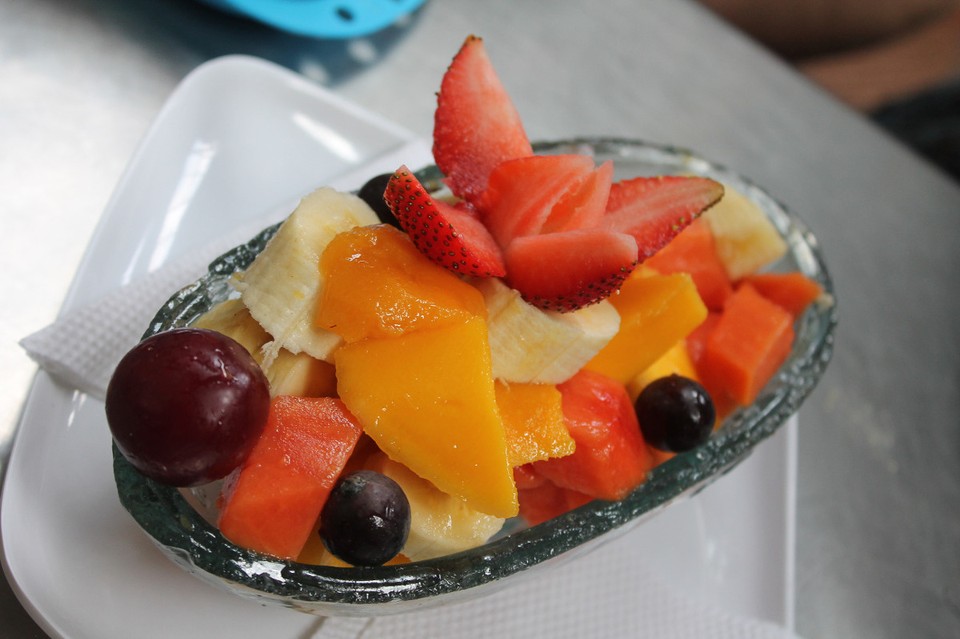 Colombia - Bogotá - ...Obstsalat zu kleinen Preisen.
