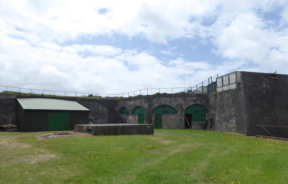 Ireland - Bere Island - In 1898 raised a compulsory purchase order to construct additional fortifications to protect the British Fleet at anchor in Berehaven Harbour.