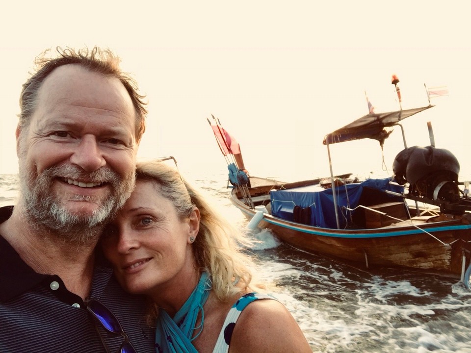 Thailand - Amphoe Mueang Krabi - Getting our cheese on, we do love a selfie (but not as much as the Chinese)