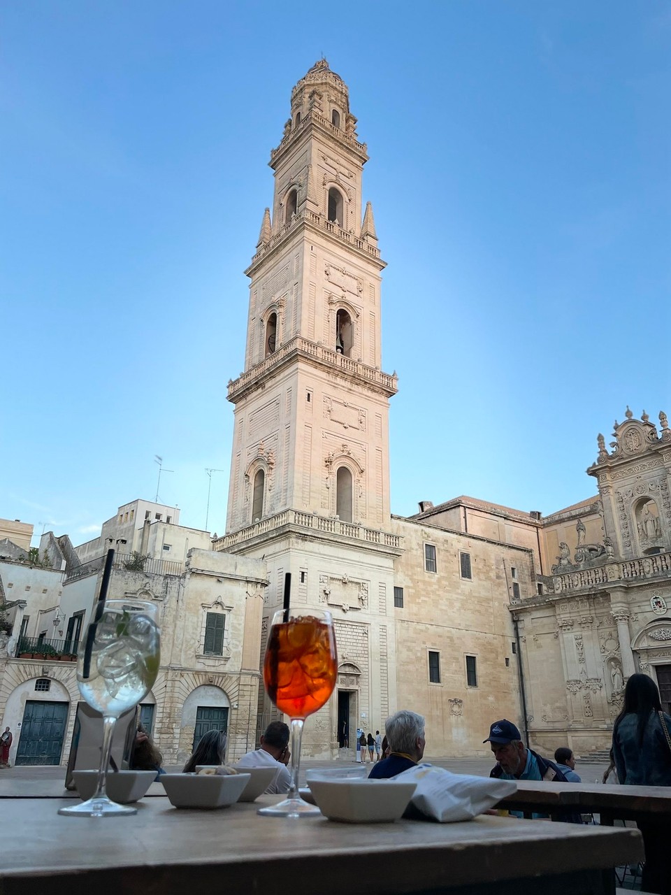 Italien - Vernole - Sundowner am Dom 