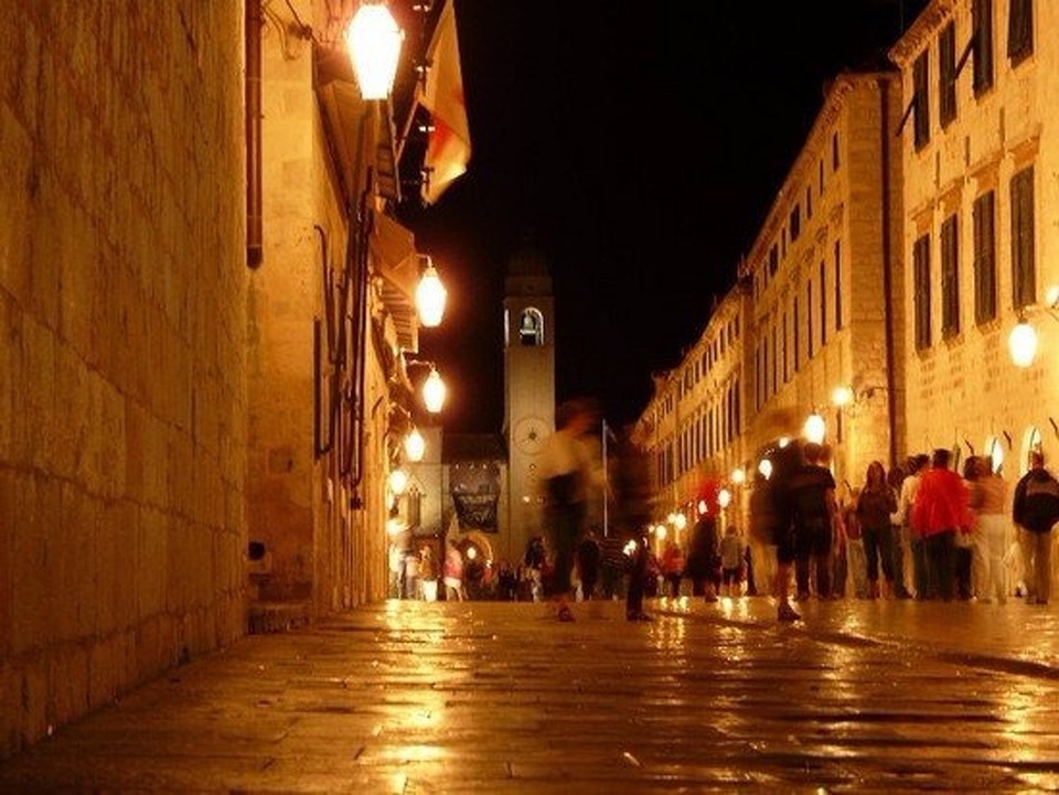 Croatia - Dubrovnik - Dubrovnik at night