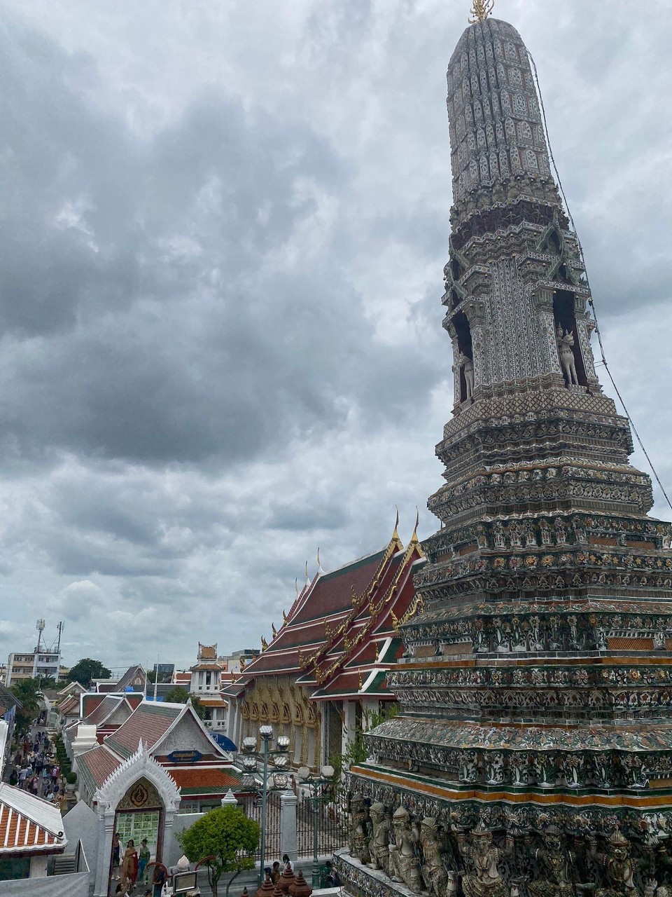 Thailand - Bangkok - Wat Arun - der Tempel der Morgenröte