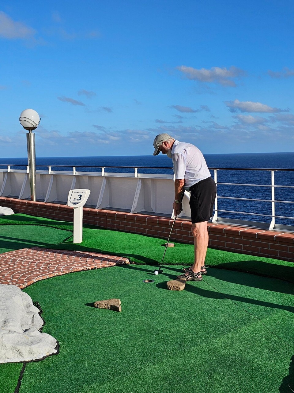 Mosambik - Ilha dos Portugueses - Mini Golf de 15.2.24