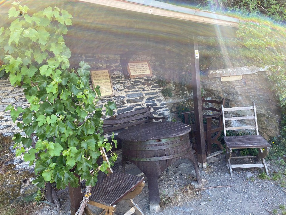 Deutschland - Mehring - Rastplatz im Berg